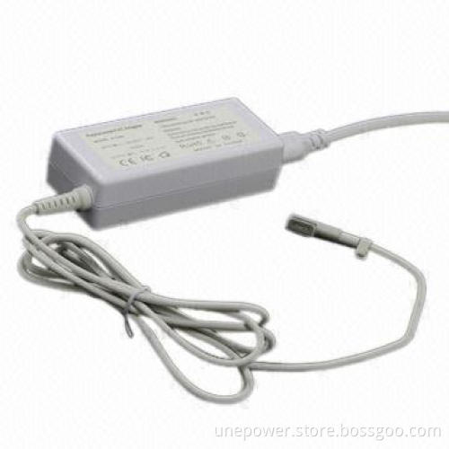 45W AC Adapter for Laptop Magsafe1, with Brush Tip, 14.5V 3.1A Output